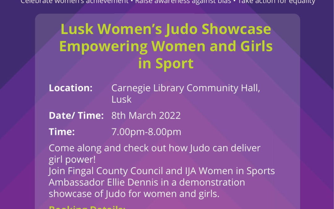 Lusk Women’s Judo Showcase Empowering Women and Girls in Sport
